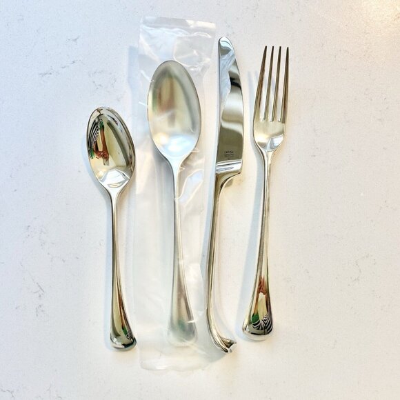 MCM DANSK Torun SP Japan Silverplate Flatware, Set Of 4, AS IS, Read Description - Picture 4 of 10